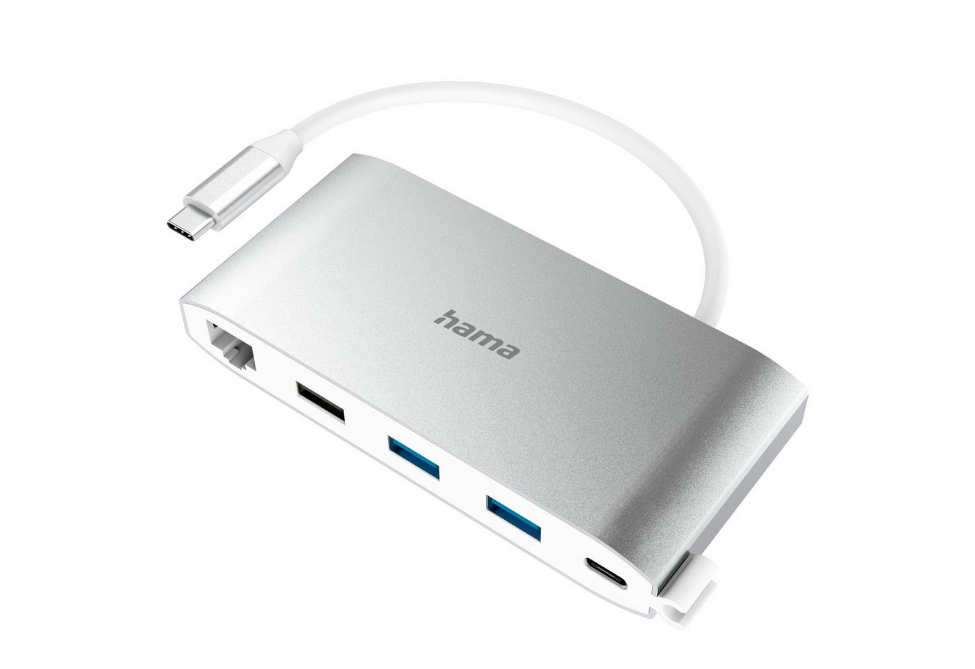 Hama USB-Verteiler USB-C 3.2 USB-Hub 8-Port USB-Adapter Multiport, USB 3.2 4K HDMI-Ausgang VGA USB-Verteiler – Bild 2 von 5