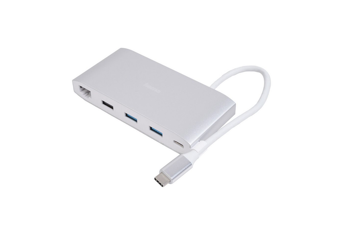 Hama USB-Verteiler USB-C 3.2 USB-Hub 8-Port USB-Adapter Multiport, USB 3.2 4K HDMI-Ausgang VGA USB-Verteiler – Bild 4 von 5