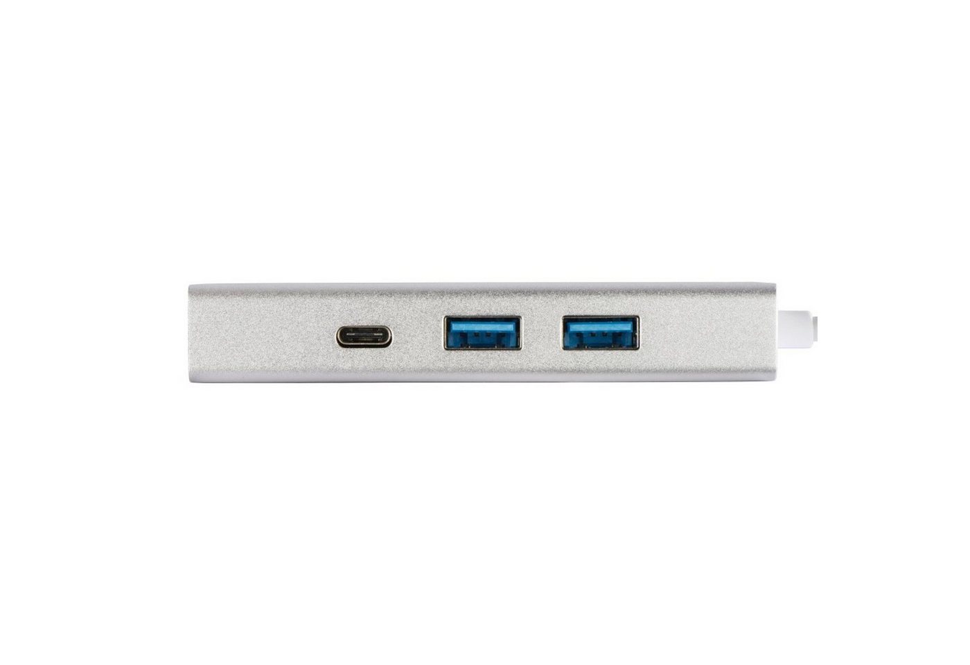 Hama USB-Verteiler USB-C USB-Hub 1:3 Kartenleser USB Adapter, SuperSpeed USB Type-C 3.1, Card-Reader für SD / MicroSD USB-Verteiler – Bild 3 von 5