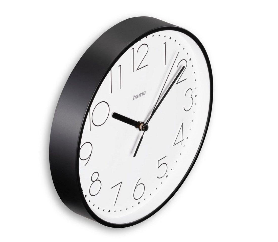 Hama Wanduhr Wanduhr "Salina", Ø 22 cm, ohne Ticken (geräuscharm) – Bild 2 von 3