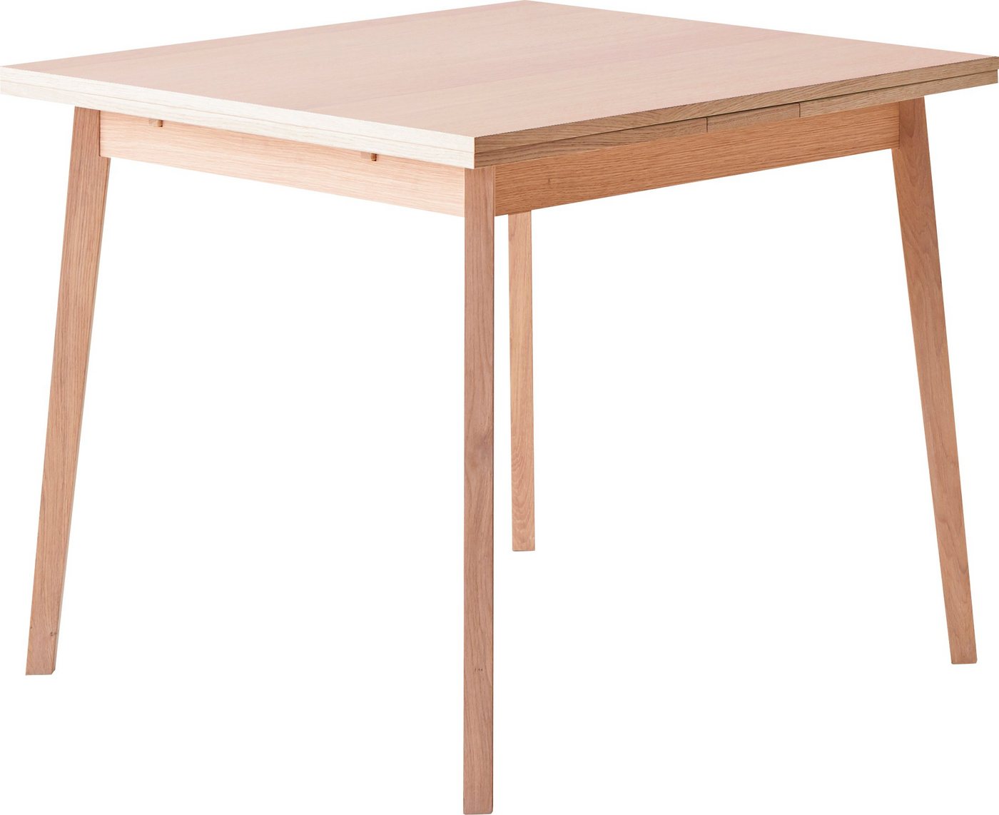 Hammel Furniture Esstisch Esstisch Basic– ausziehbar, dänisches Design, mit Einlegeplatten, Flexibel erweiterbar 90–164 cm – stabil aus Massivholz – Bild 3 von 5