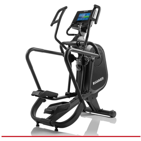 Hammer Crosstrainer Fly RX, 21 Programme, Kinomap, 12 kg Schwungmasse, 10" TFT-Touchscreen