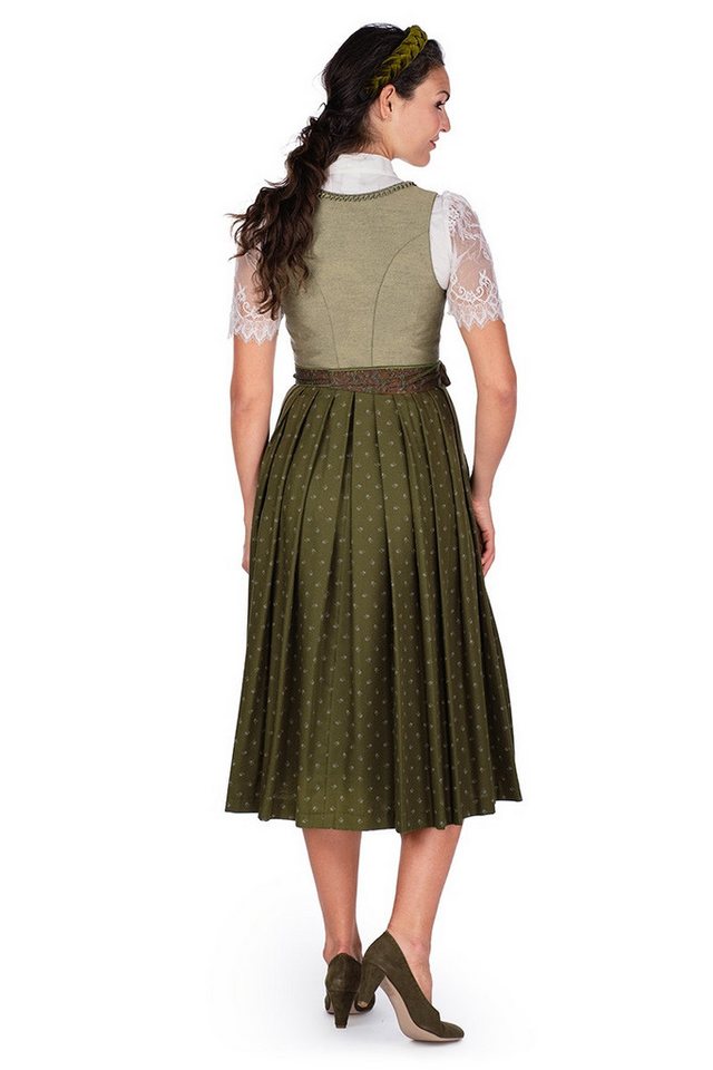 Hammerschmid Dirndl Dirndl lang 2tlg. - PILLERSEE - helloliv/oliv/rost – Bild 5 von 5