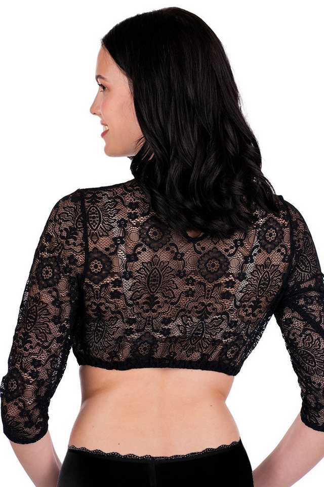Hammerschmid Dirndlbluse Dirndlbluse - BABSI - schwarz – Bild 2 von 2
