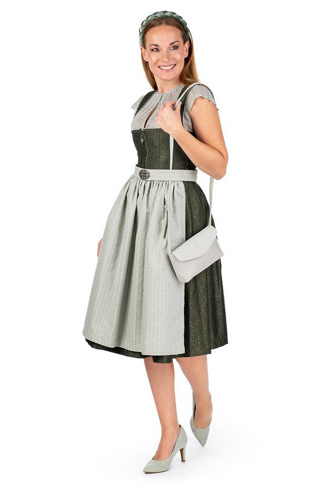 Hammerschmid Dirndlbluse Dirndlbluse - CLARA FA - jadegrün – Bild 4 von 4