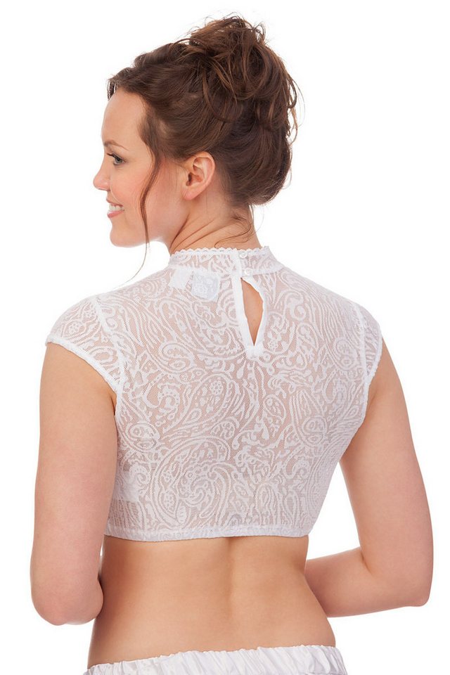 Hammerschmid Dirndlbluse Dirndlbluse - GUNDI - weiß – Bild 2 von 4