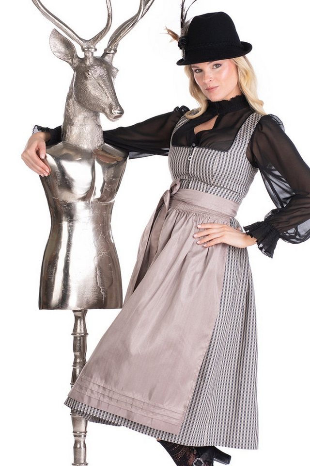 Hammerschmid Dirndlbluse Dirndlbluse - NADJA LA - schwarz, ecru – Bild 3 von 4