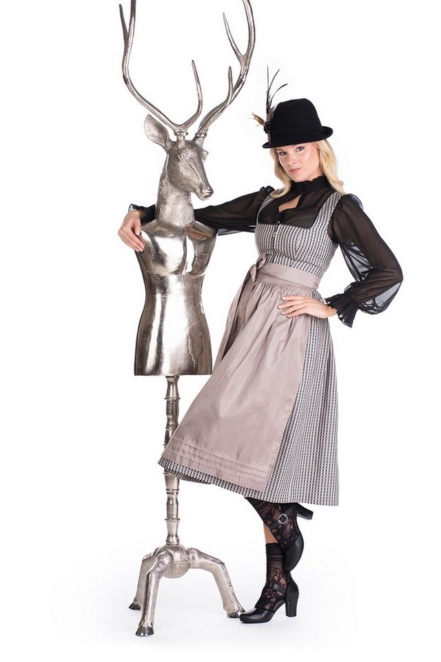 Hammerschmid Dirndlbluse Dirndlbluse - NADJA LA - schwarz, ecru – Bild 4 von 4