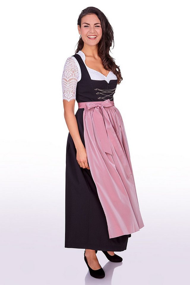 Hammerschmid Dirndlschürze Dirndlschürze - GEROLDSEE - beige, mauve – Bild 2 von 2
