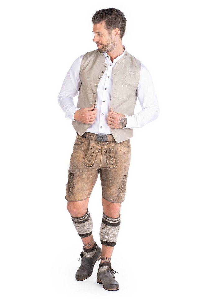 Hammerschmid Trachtenweste Trachtenweste - KONRAD - beige – Bild 3 von 3