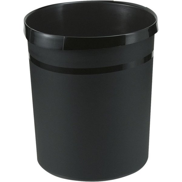 HAN Papierkorb Grip, 18 Liter, mit umlaufendem Griffrand