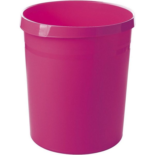 HAN Papierkorb Grip, 18 Liter, mit umlaufendem Griffrand