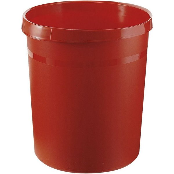 HAN Papierkorb Grip, 18 Liter, mit umlaufendem Griffrand