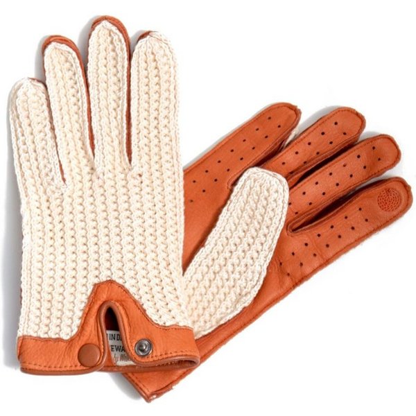 Hand Gewand by Weikert Lederhandschuhe Auto-Handschuhe aus Hirschleder, handgenäht, Touchscreen