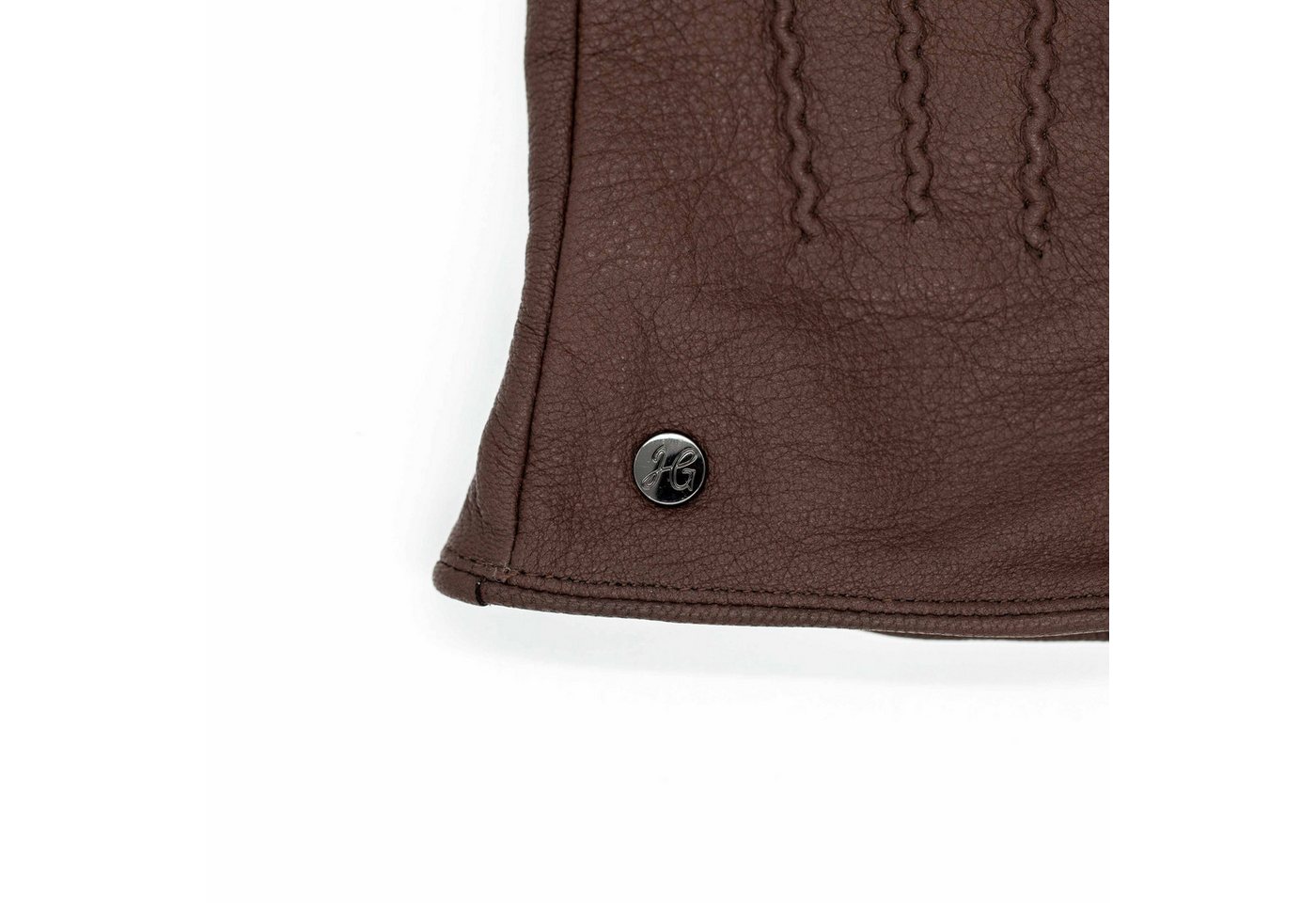 Hand Gewand by Weikert Lederhandschuhe JESS- Elegant aus Ziegenleder mit Kaschmir Wolle Fütterung – Bild 2 von 5