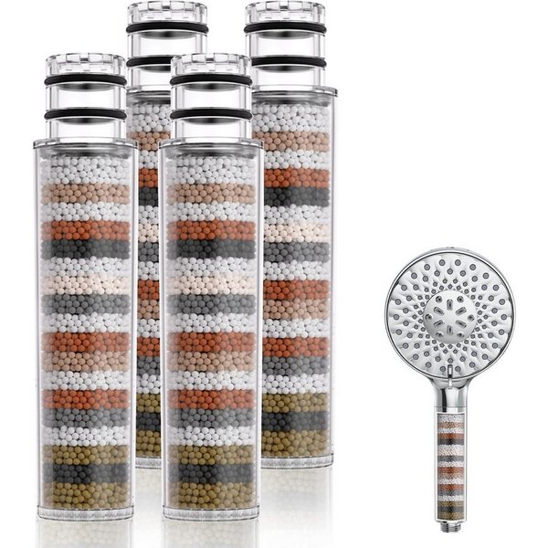 Rainsworth Handbrause Rainsworth Handbrause, (Set, sales@aquavital-global.com), 9 Strahlarten Filtrieren Handbrause Kalkfilter