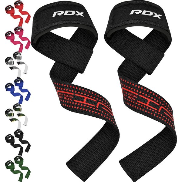 RDX Handgelenkschutz RDX Lifting Straps Strength Training, 60 cm lange professionelle