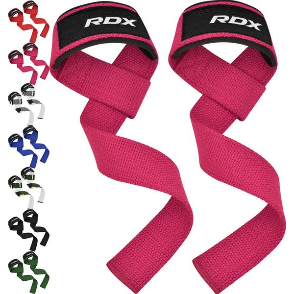 RDX Handgelenkschutz RDX Lifting Straps Strength Training, 60 cm lange professionelle