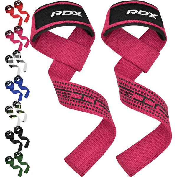 RDX Handgelenkschutz RDX Lifting Straps Strength Training, 60 cm lange professionelle