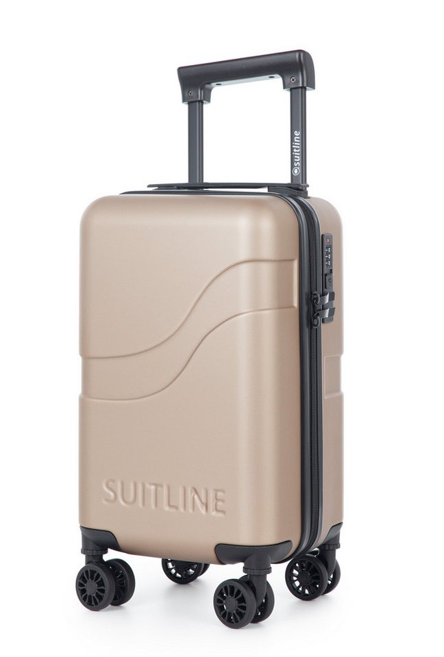 Suitline Handgepäckkoffer Suitline, 4 Rollen, Untersitz Koffer 47 cm, abnehmbare Rolle, ABS, TSA – Bild 2 von 5