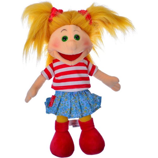 Living Puppets Handpuppe Living Puppets Handpuppe Gisell 35 cm W706 (Packung), Sehr gut geeignet um Geschichten zu erzählen