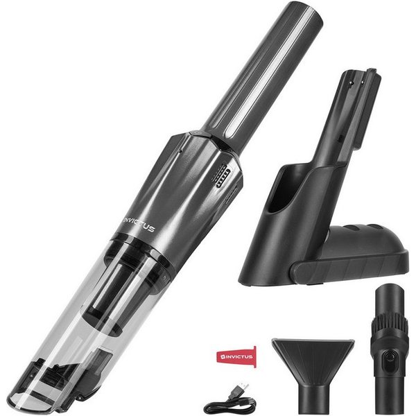 Genius Handstaubsauger Genius INVICTUS ONE PRESTIGE Set 9-tlg., 90 W, beutellos, leicht