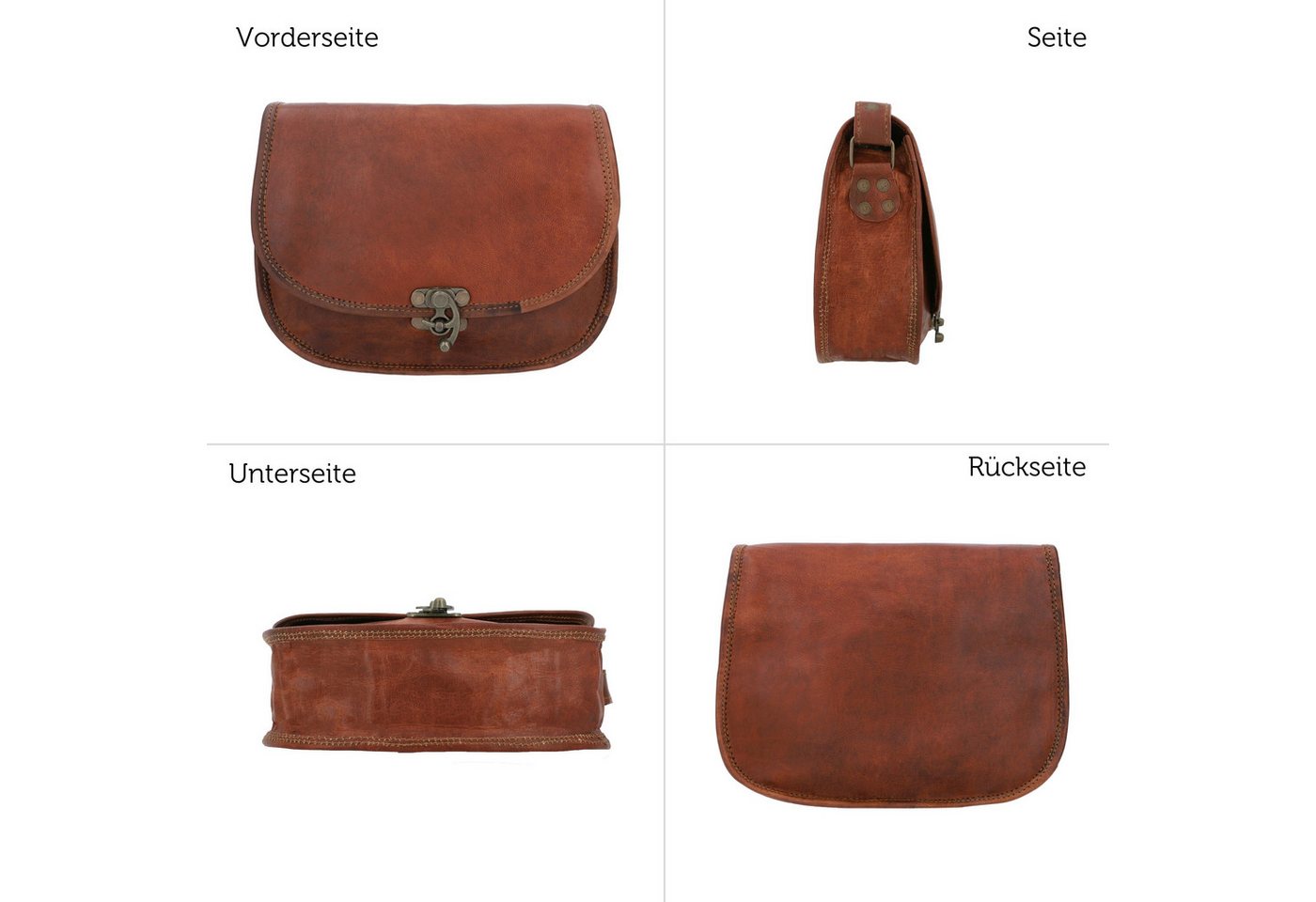 Gusti Leder Handtasche Gusti Leder Handtasche Edda (1-tlg) – Bild 4 von 5