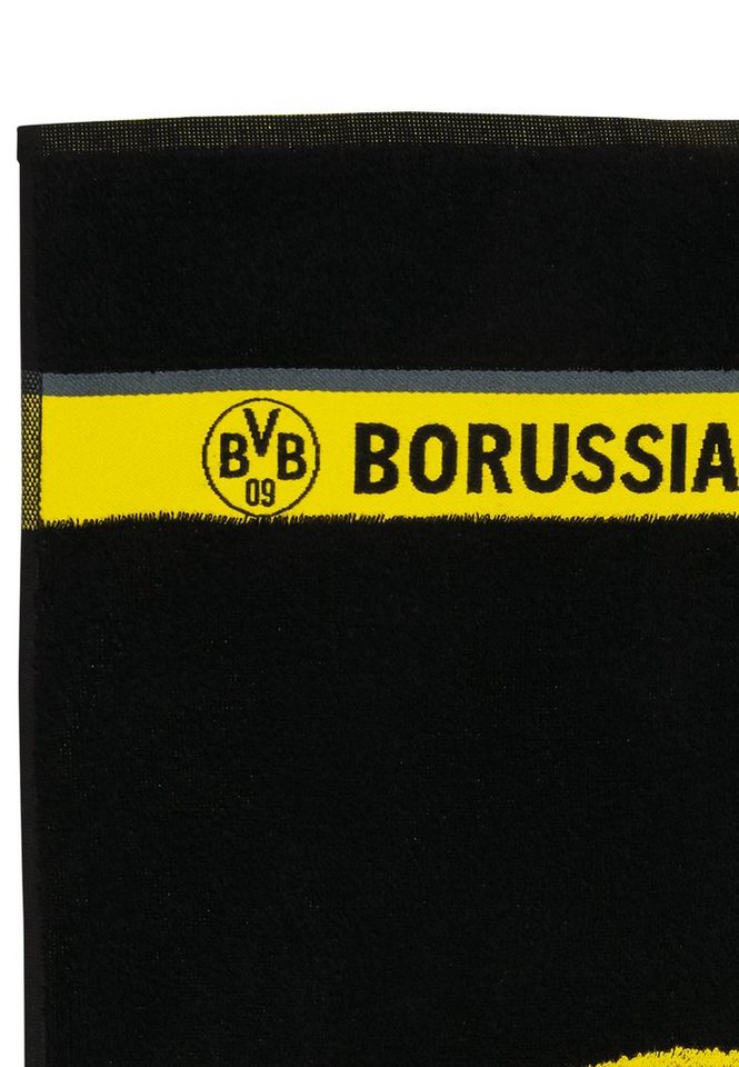 BVB Handtuch BVB-Handtuch Emblem 50x100 cm, Baumwolle (Packung, 1-St) – Bild 4 von 5
