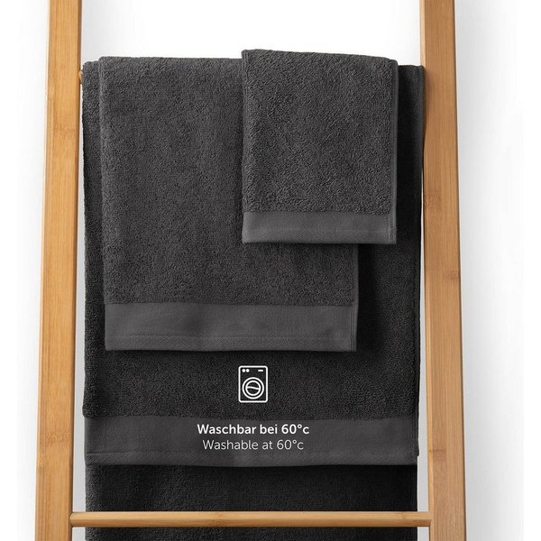 Blumtal Handtuch Set Blumtal 10 Teilig - Handtücher Set 100% Baumwolle, weich und saugstark, Frottee (10er Set, 10-St), 2 Bad 70x140, 4 Hand 50x100, 2 Gäste 30x