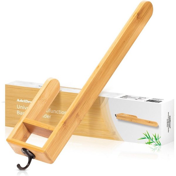 AdelDream Handtuchhalter AdelDream Badezimmer Handtuchhalter aus Bambus