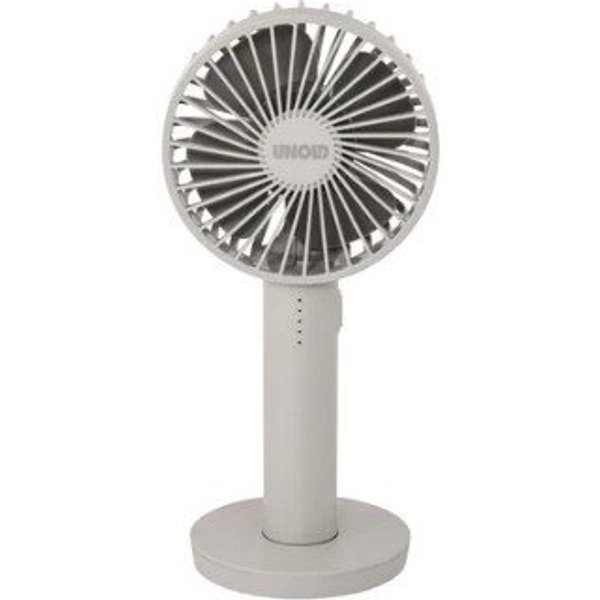 Unold Handventilator Unold Akku-Handventilator Breezy II grau