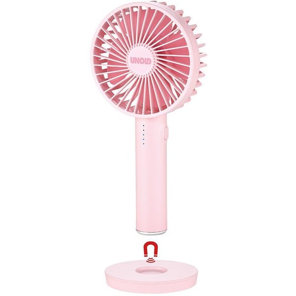 Unold Handventilator Unold Akku-Handventilator Breezy II pink