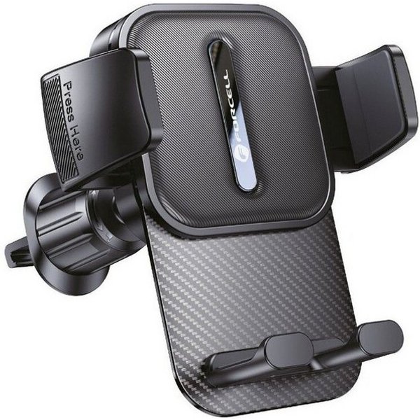 Forcell Handy-Halterung FORCELL Auto Handyhalter GuardianAV Lüftung schwarz, (1-tlg)