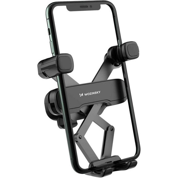 Wozinsky Handy-Halterung Wozinsky Gravity KFZ-Halterung Handyhalter für die Lüftung Schwarz, (1-tlg)