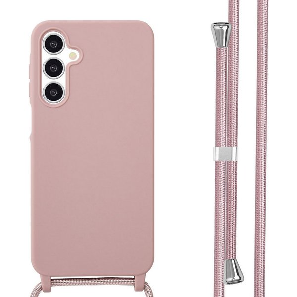 imoshion Handyhülle imoshion SilikonHülle mit Band Samsung Galaxy A16 - Sand Pink