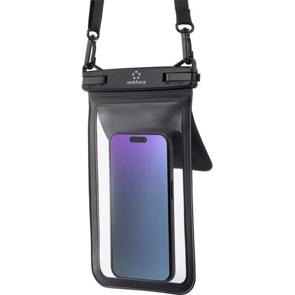 Renkforce Handyhülle Renkforce Wasserdichte Smartphone Hülle Outdoorcase Universal Universa