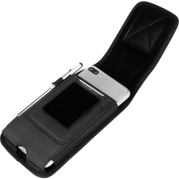 XiRRiX Handyhülle Xirrix Gürteltasche Universal Universal Schwarz MagSafe kompatibel 26