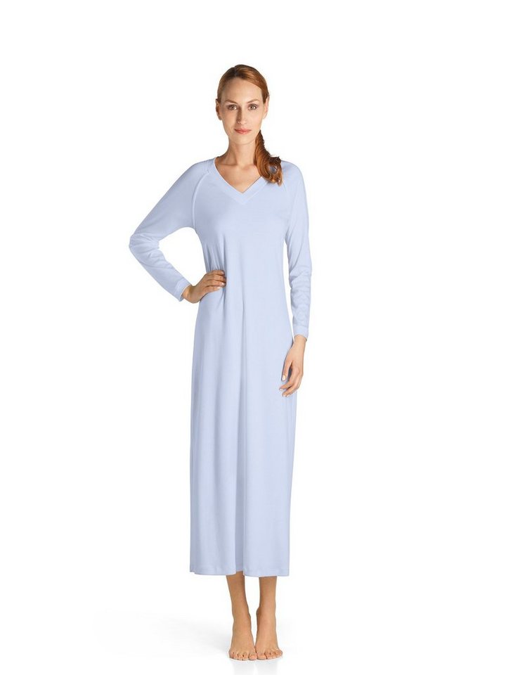 Hanro Nachthemd Pure Essence, Langarm 130cm (1-tlg) – Bild 3 von 4