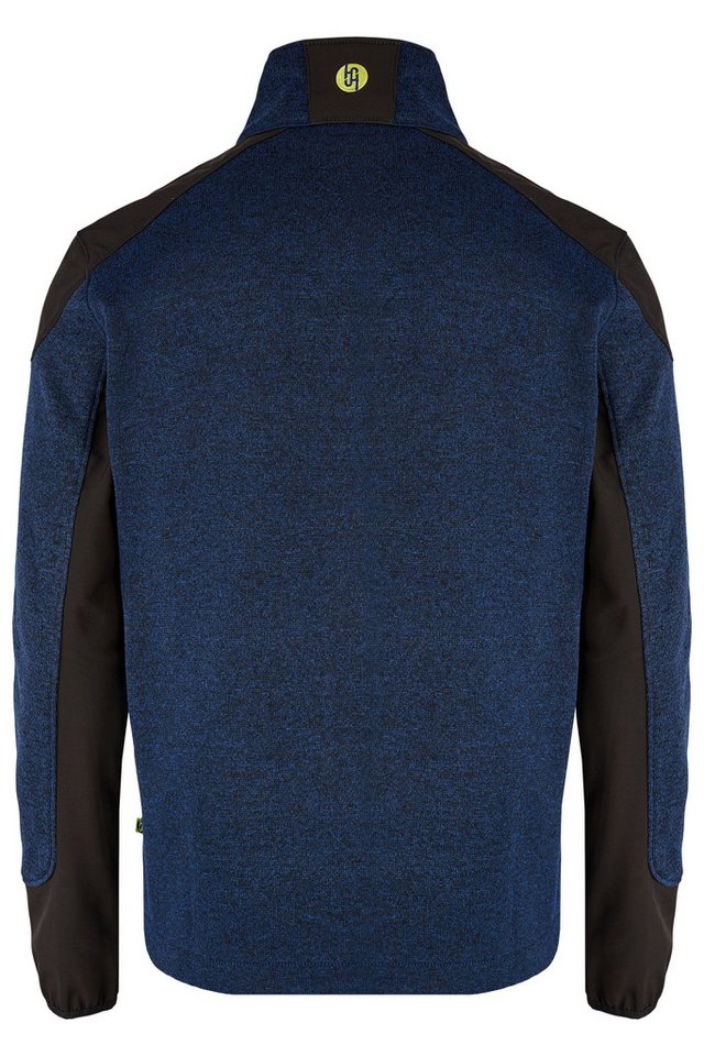 Hans Schäfer Workwear Strickfleecejacke SMART Strickfleecejacke - Navy - Gr: 6XL – Bild 3 von 5