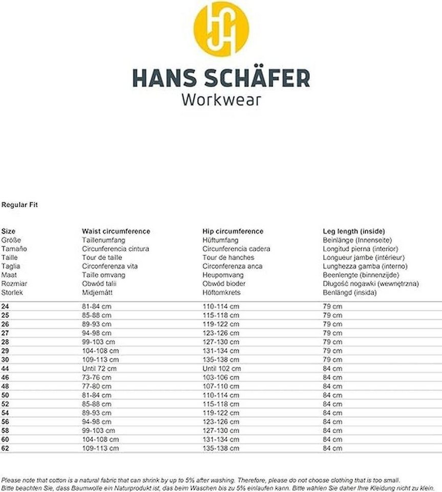 Hans Schäfer Workwear Strickfleecejacke SMART Strickfleecejacke - Navy - Gr: 6XL – Bild 5 von 5