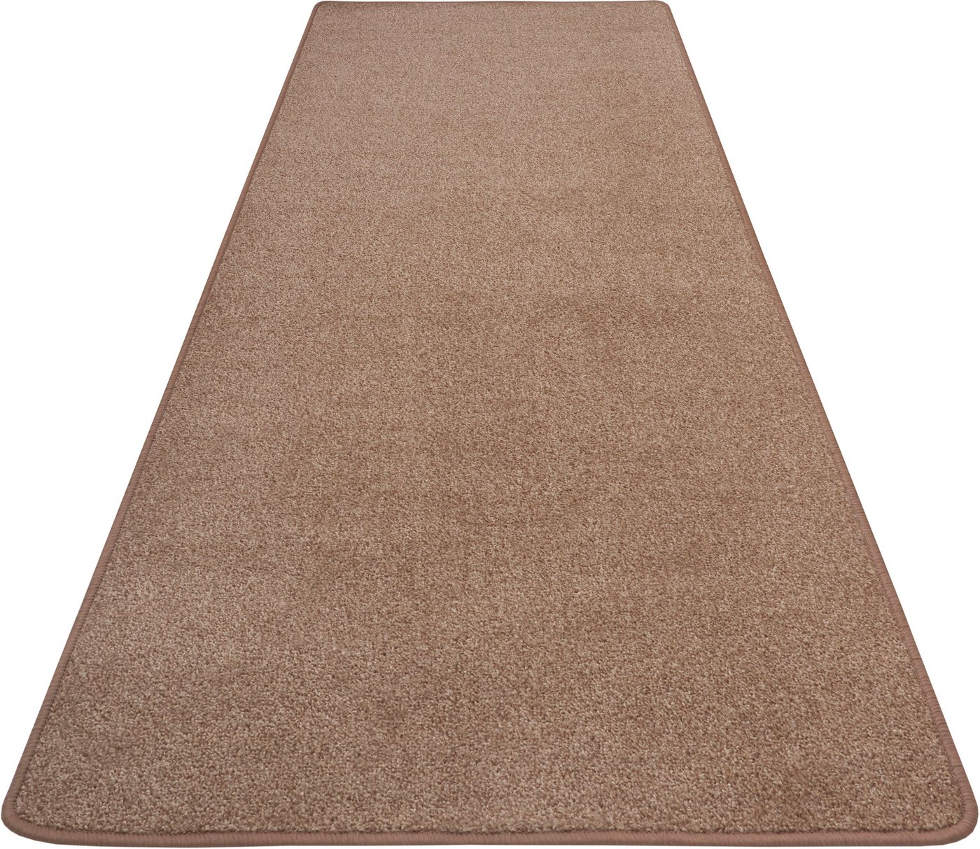 Hanse Home Exclusiv Läufer Liberty, rechteckig, Höhe: 7 mm, Uni-Meliert, robust, kräftige Farben, rundherum farbige Kettelung – Bild 2 von 5