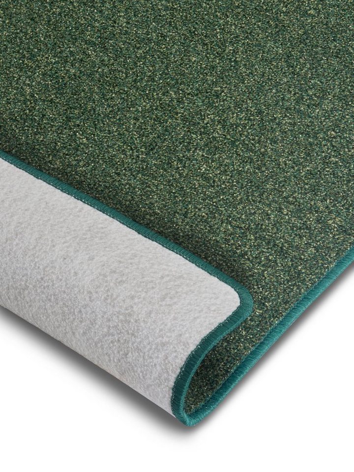Hanse Home Exclusiv Läufer Liberty, rechteckig, Höhe: 7 mm, Uni-Meliert, robust, kräftige Farben, rundherum farbige Kettelung – Bild 4 von 5