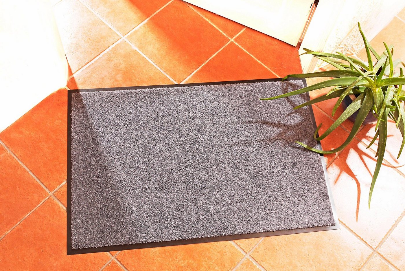 HANSE Home Fußmatte Wash & Clean, rechteckig, Höhe: 7 mm, Schmutzfangmatte, Türmatte, In- und Outdoor, Teppich, Läufer, waschbar – Bild 3 von 5