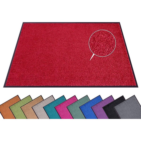 HANSE Home Fußmatte Wash & Clean, rechteckig, Höhe: 7 mm, Schmutzfangmatte, Türmatte, In- und Outdoor, Teppich, Läufer, waschbar