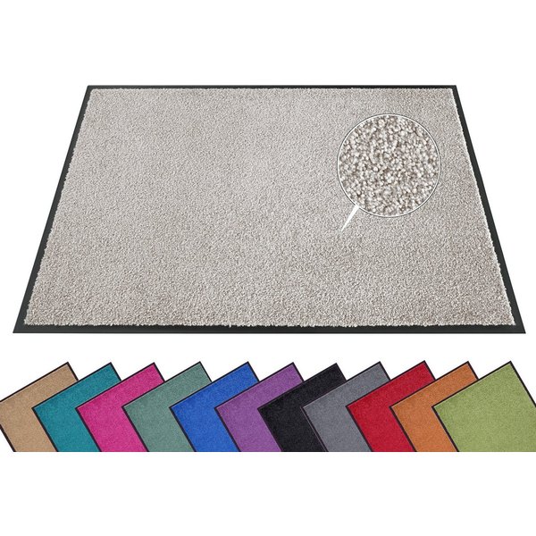 HANSE Home Fußmatte Wash & Clean, rechteckig, Höhe: 7 mm, Schmutzfangmatte, Türmatte, In- und Outdoor, Teppich, Läufer, waschbar