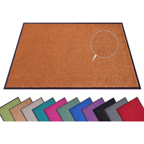 HANSE Home Fußmatte Wash & Clean, rechteckig, Höhe: 7 mm, Schmutzfangmatte, Türmatte, In- und Outdoor, Teppich, Läufer, waschbar