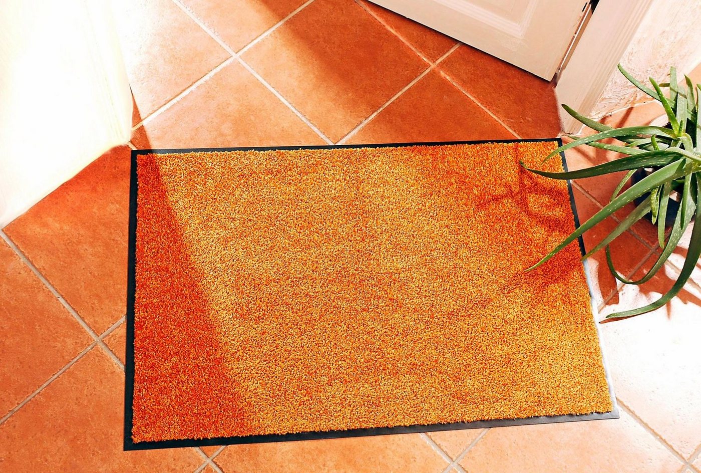 HANSE Home Fußmatte Wash & Clean, rechteckig, Höhe: 7 mm, Schmutzfangmatte, Türmatte, In- und Outdoor, Teppich, Läufer, waschbar – Bild 3 von 5