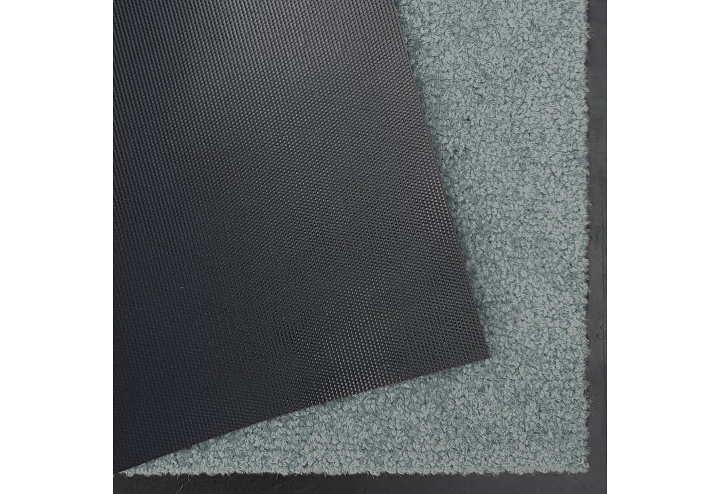 HANSE Home Fußmatte Wash & Clean, rechteckig, Höhe: 7 mm, Schmutzfangmatte, Türmatte, In- und Outdoor, Teppich, Läufer, waschbar – Bild 5 von 5