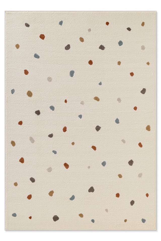 HANSE Home Kinderteppich Funny Dots, rechteckig, Höhe: 8 mm, Spielteppich, Kinderzimmer, Kurzflor, Spielunterlage, auch in rund – Bild 2 von 5