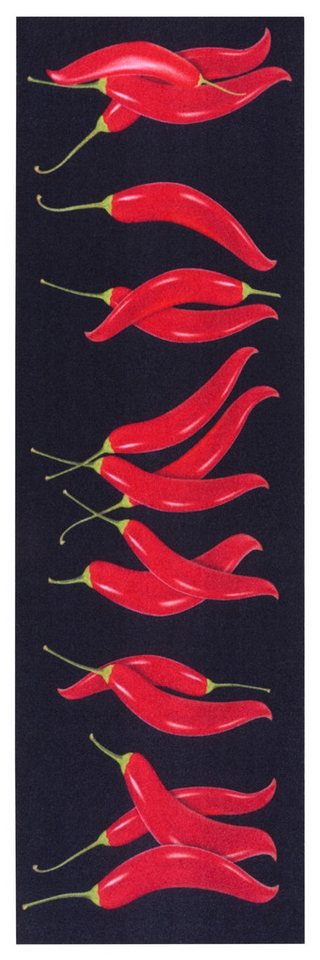 HANSE Home Küchenläufer Chili Dance, rechteckig, Höhe: 3 mm, Läufer, Rutschfest, Küchenteppich, Küche, Teppich, Pflegeleicht – Bild 2 von 5